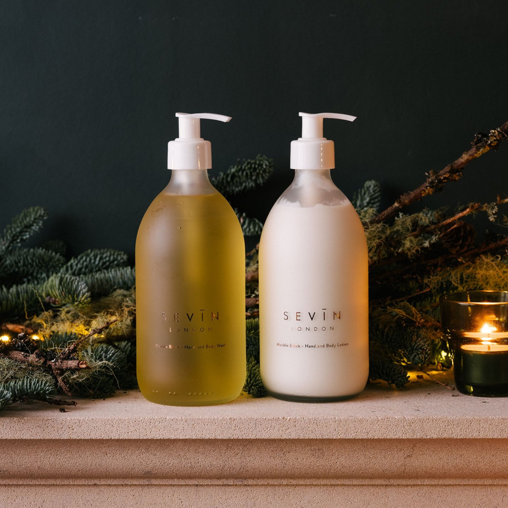 Sevin London Marble Black Hand and Body Duo Set - Подарунковий набір - фото №1 Sevin London Marble Black Hand and Body Duo Set - Подарунковий набір - фото №1